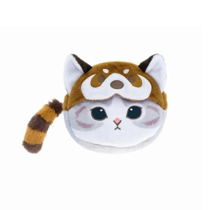 【沁的娃娃屋】❤️台灣出貨❤️貓福珊迪Mofusand變裝動物零錢包 耳機包 娃娃吊飾 擺飾 兔子 浣熊 狸貓 生日禮物-細節圖2