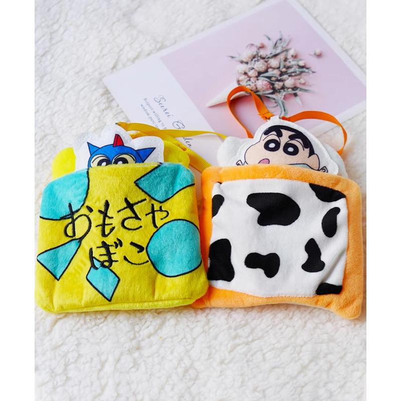 【沁的娃娃屋】❤️台灣出貨❤️蠟筆小新&小白&阿山&動感超人&星之卡比伸縮票卡零錢包 耳機 鑰匙 悠遊卡 學生證 識別證-細節圖7