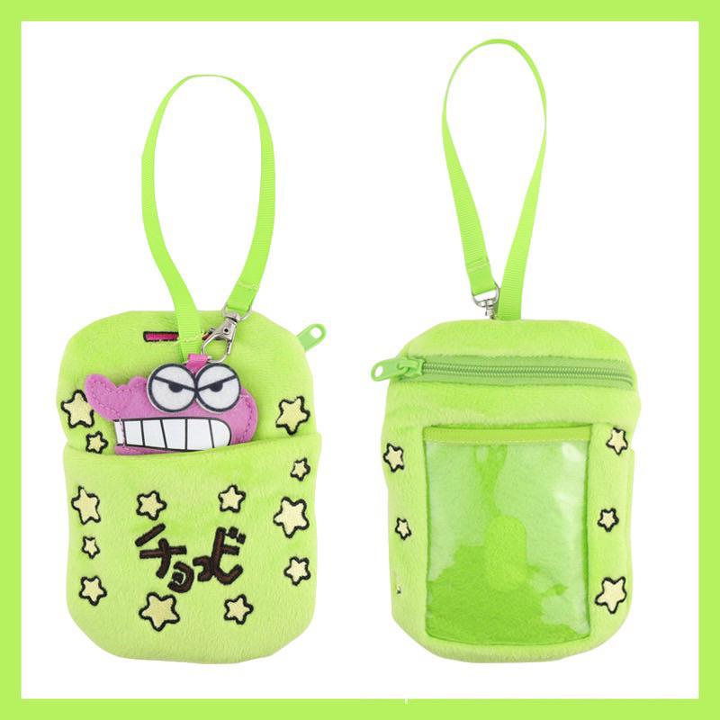 【沁的娃娃屋】❤️台灣出貨❤️蠟筆小新&小白&阿山&動感超人&星之卡比伸縮票卡零錢包 耳機 鑰匙 悠遊卡 學生證 識別證-細節圖8