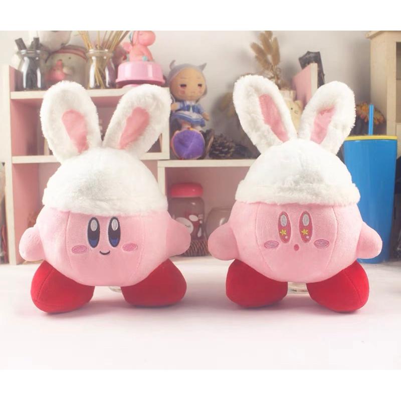 【沁的娃娃屋】❤️台灣出貨❤️星之卡比兔兔&海盜帽娃娃 擺飾 抱枕 靠枕 白甜點 紅甜點 乳牛帽 交換禮物 生日禮物-細節圖2