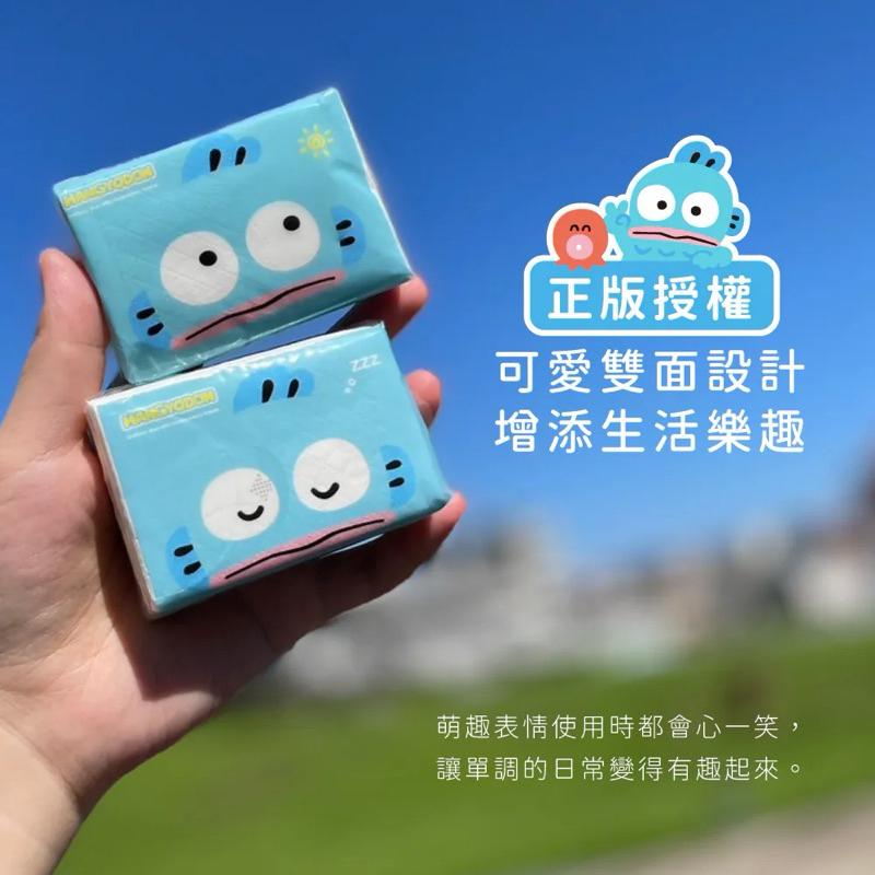 【沁的娃娃屋】❤️台灣出貨❤️台灣正版授權人魚漢頓100%原生木槳迷你衛生紙 迷你紙手帕 袖珍面紙 方便攜帶 媽媽包-細節圖4