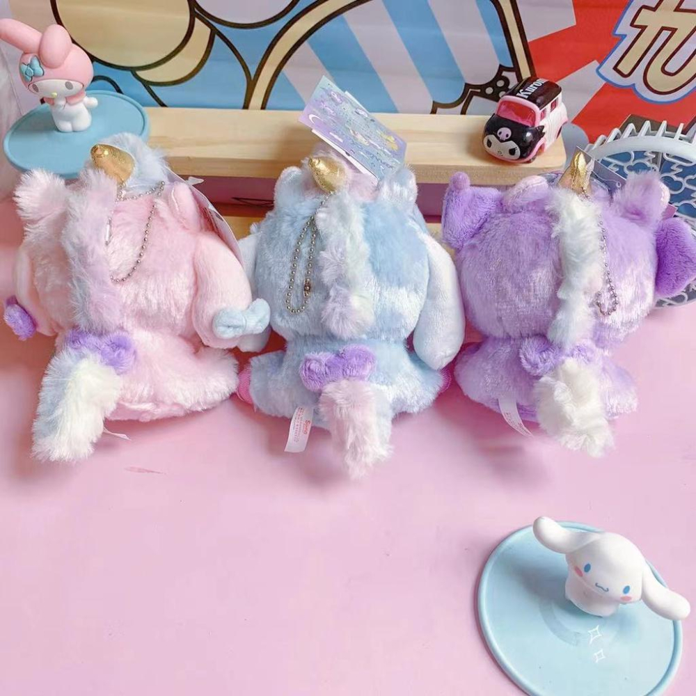 【沁的娃娃屋】❤️台灣出貨❤️三麗鷗高質感獨角獸娃娃 大耳狗 庫洛米 美樂蒂 交換禮物 生日禮物-細節圖3