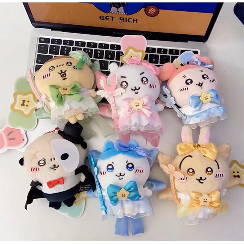 【沁的娃娃屋】❤️台灣出貨❤️日版吉伊卡哇x美少女戰士聯名娃娃吊飾 擺飾 小可愛 小八貓 烏薩奇 小桃 栗子 名古屋-細節圖5