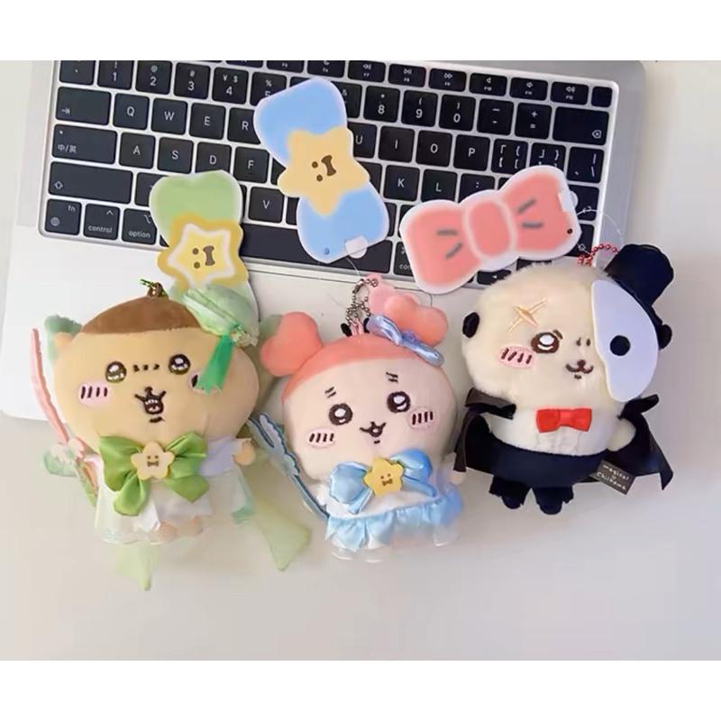 【沁的娃娃屋】❤️台灣出貨❤️日版吉伊卡哇x美少女戰士聯名娃娃吊飾 擺飾 小可愛 小八貓 烏薩奇 小桃 栗子 名古屋-細節圖7
