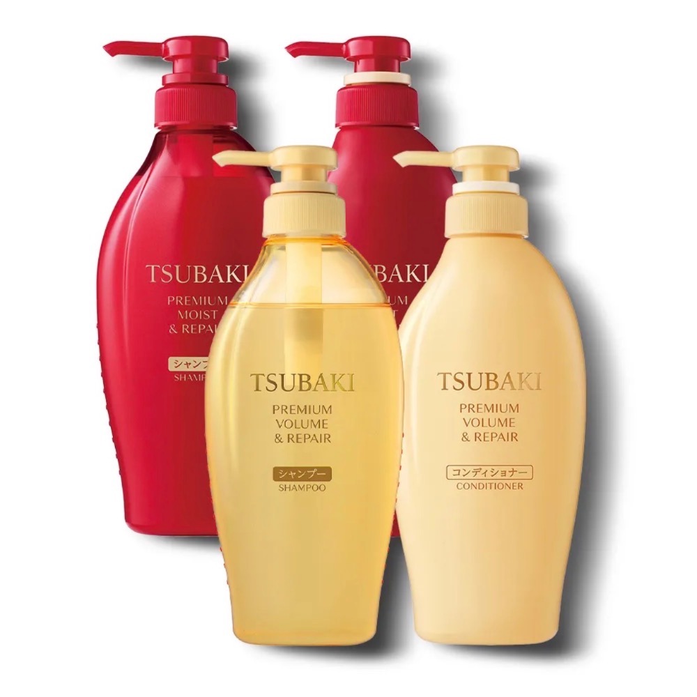 升級款【TSUBAKI 思波綺】 New瞬亮洗髮/潤髮 (潤澤/修護)-細節圖2