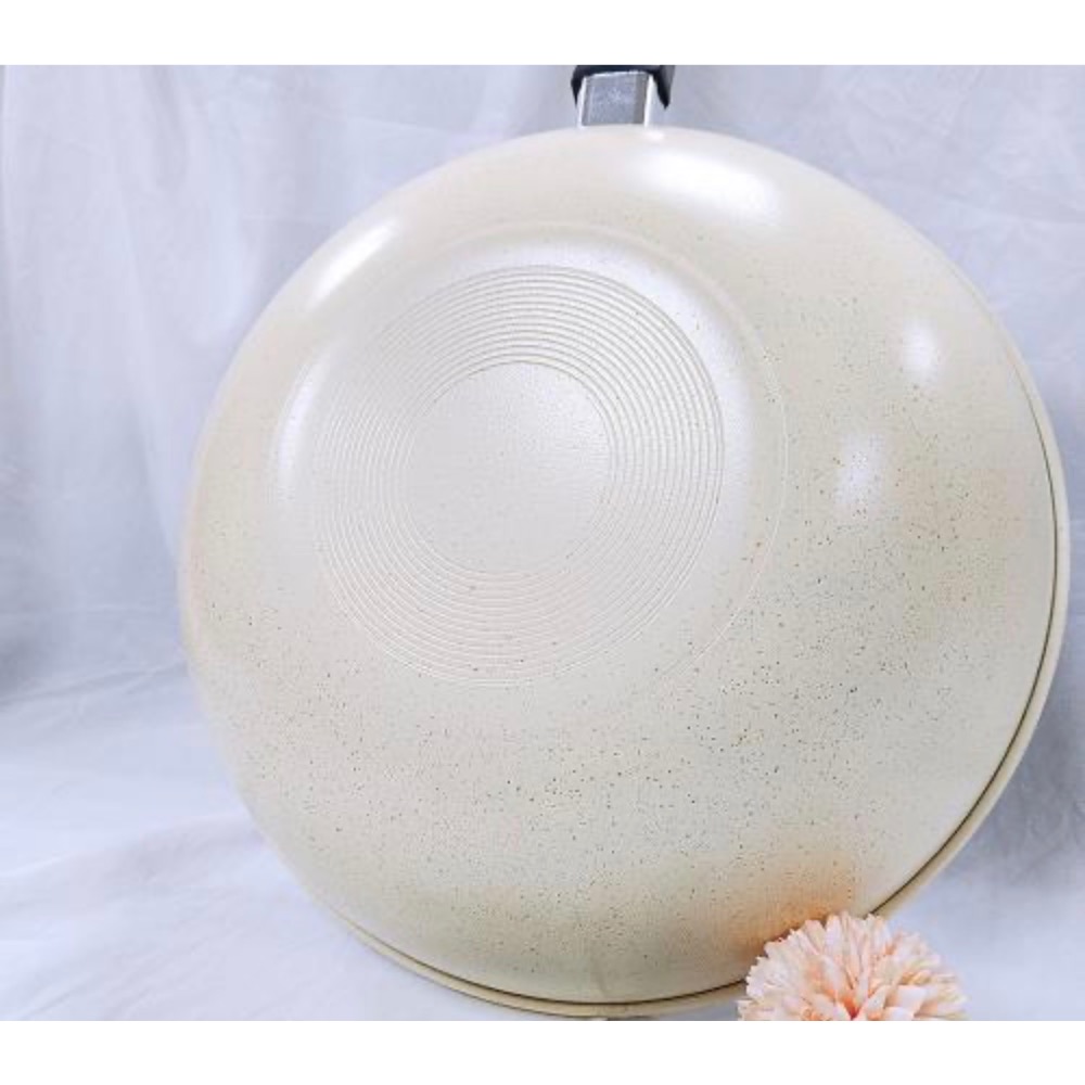 【西華】32cm瑪格麗特不沾炒鍋(含蓋)-細節圖2