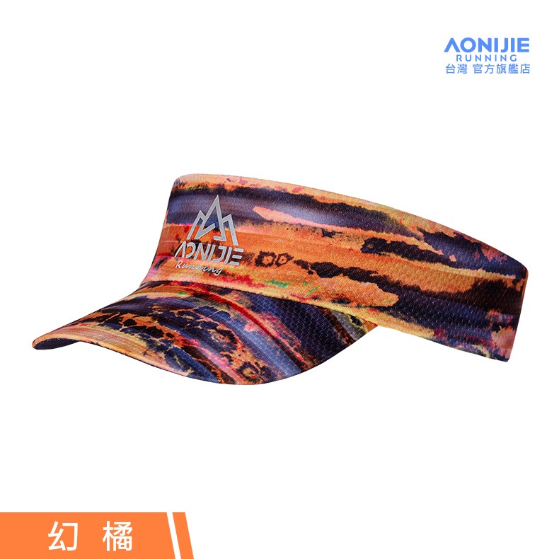 AONIJIE奧尼捷 捷跑運動空頂帽 【台灣官方旗艦店】 運動帽 遮陽帽 無頂帽 中空帽 慢跑帽 路跑帽 高爾夫球帽-規格圖9