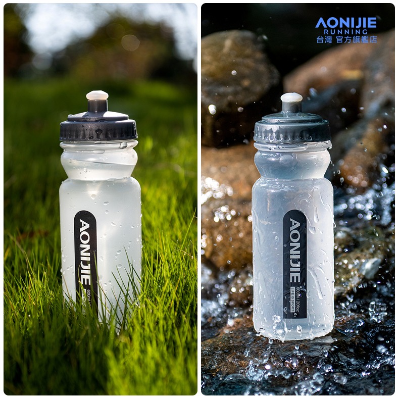 AONIJIE奧尼捷 專業運動水壺 【台灣官方旗艦店】600ml BPA Free 超輕量咬嘴式 路跑 馬拉松 運動水瓶-細節圖8