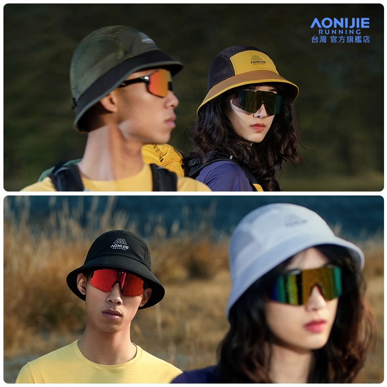 AONIJIE奧尼捷 FH戶外運動漁夫帽 【台灣官方旗艦店】 防曬遮陽帽 運動帽 慢跑帽 越野帽 休閒帽 盤帽 登山帽-細節圖7