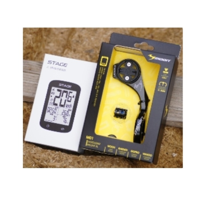 酷榮單車◇STAGE GPS USB充電碼錶/MOON CNC鋁合金延伸座-規格圖3