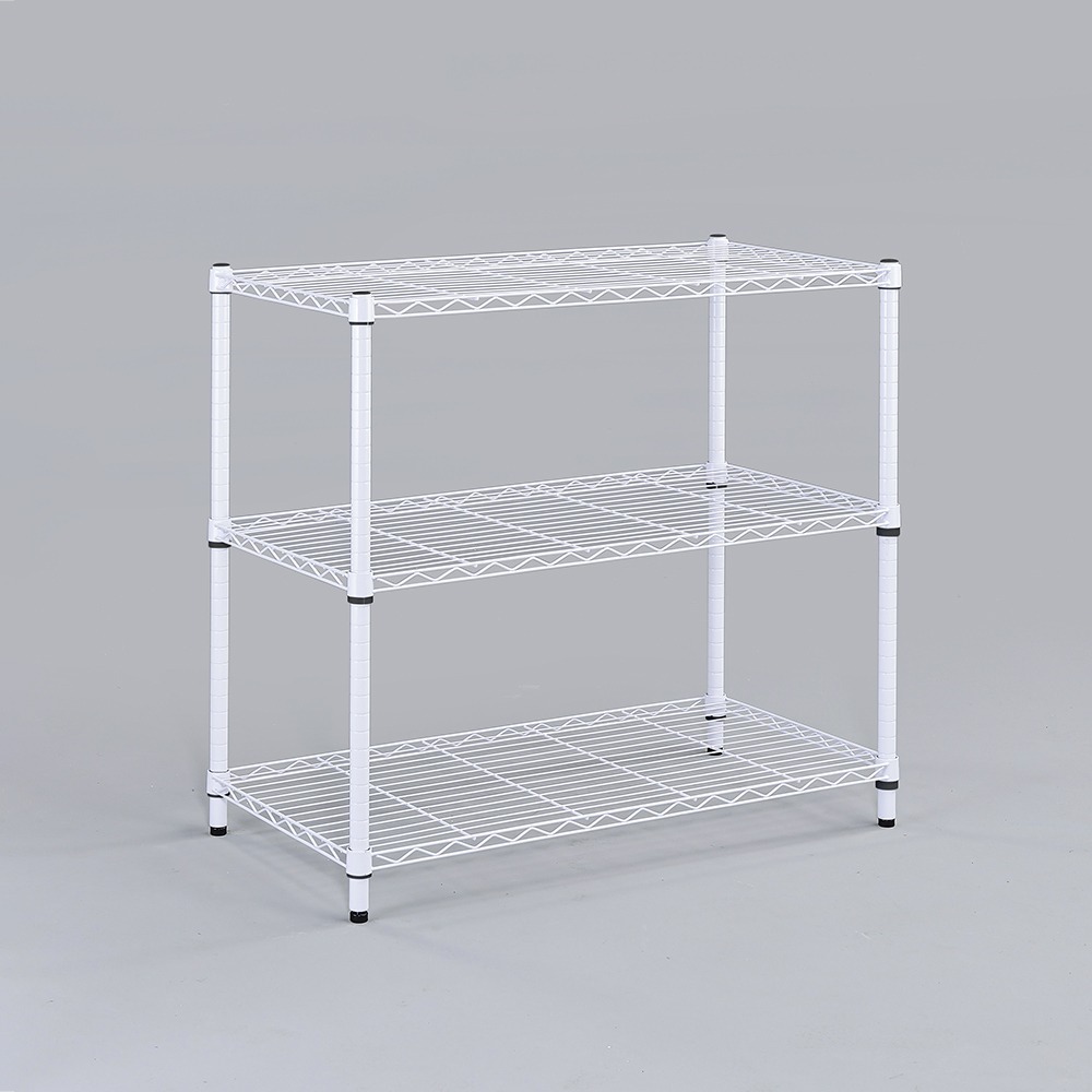 【AAA】耐重鐵力士 輕型三層烤漆置物架 - 90x45x90cm (2色可選)-規格圖1