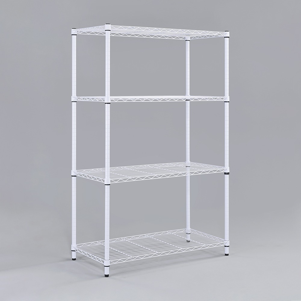 【AAA】耐重鐵力士 輕型四層烤漆置物架 - 90x45x150cm (2色可選)-規格圖1
