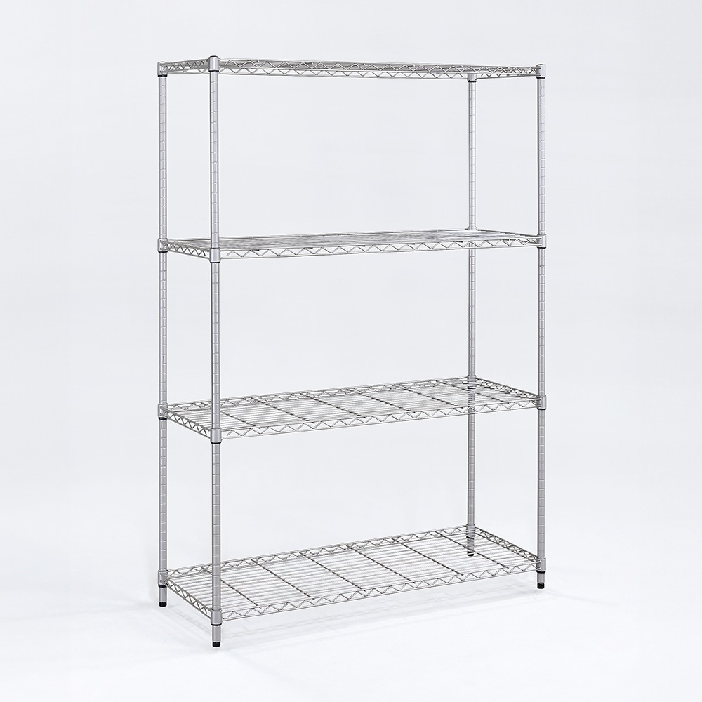 【AAA】耐重鐵力士 輕型四層烤漆置物架 - 120x45x180cm (銀色)-細節圖2
