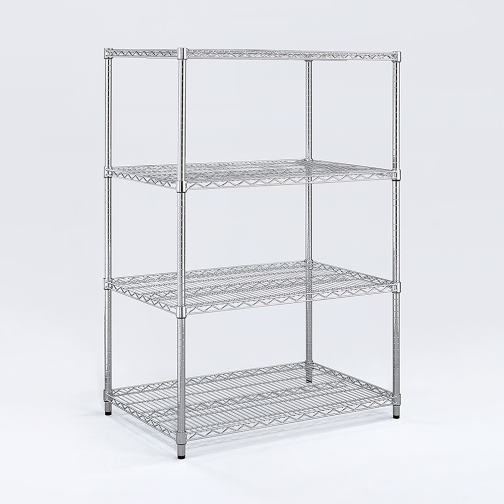 【AAA】耐重鐵力士 超重型四層電鍍置物架 - 150x60x180cm (鉻色)-細節圖2