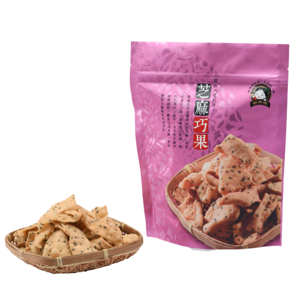 西港區農會-芝麻巧果（原味）150g/包-細節圖3