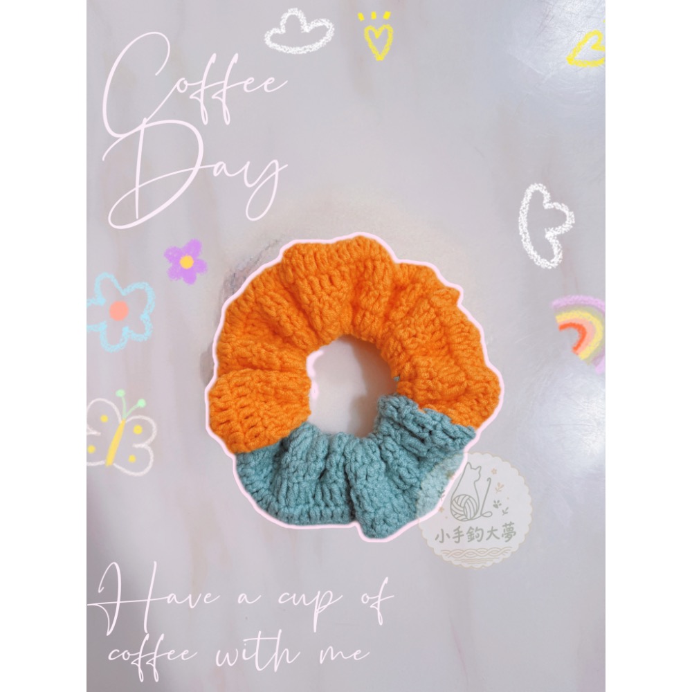 ✨【撞色髮圈｜手工鉤織】✨-規格圖2