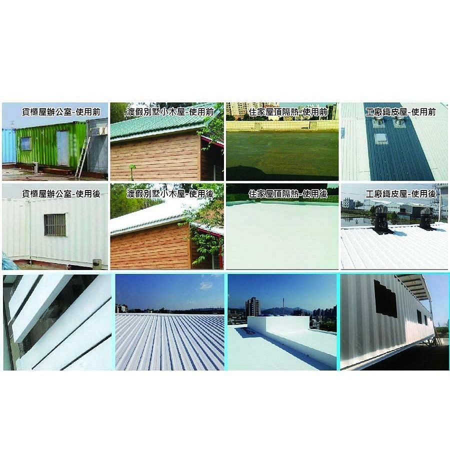 【松駿小舖】SOS白色防水隔熱塗料 - 烤漆板專用(1加侖) 航太隔熱 水性無毒 烤漆板隔熱-細節圖3