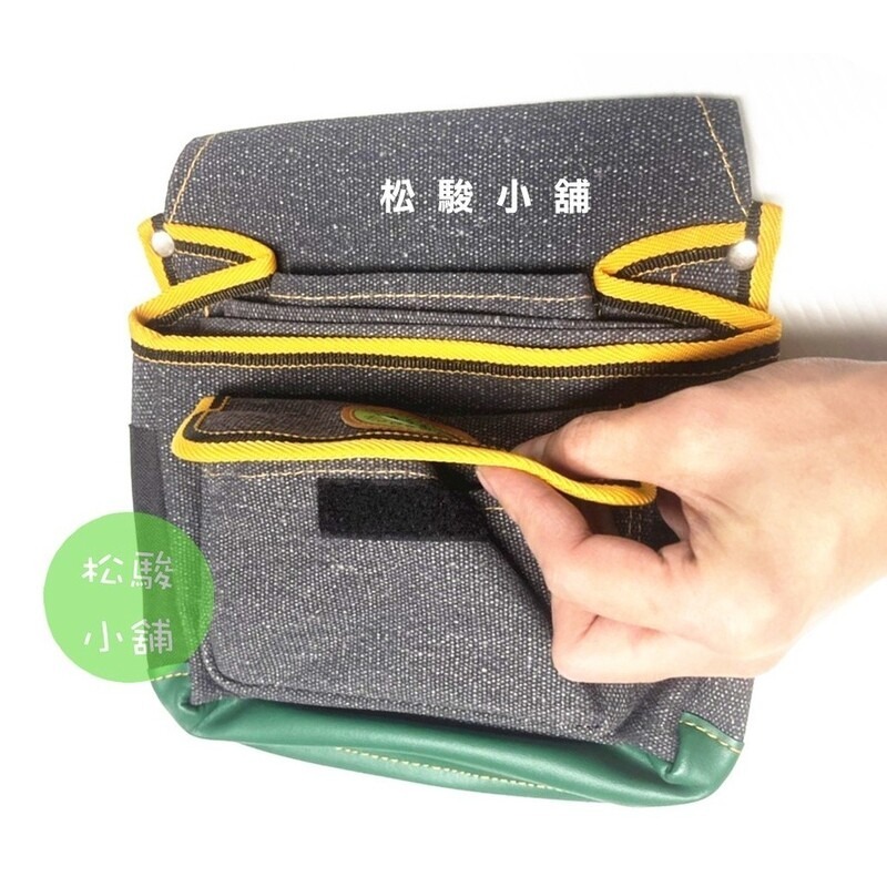 【松駿小舖】含稅 牛哥城五格釘袋 工具袋 工作袋 圓型 長約22cm 寬約8cm 高約25cm 釘袋-細節圖5