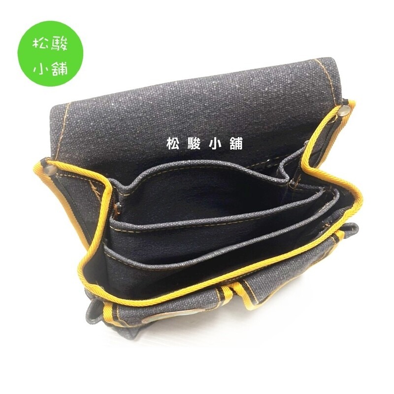 【松駿小舖】含稅 牛哥城 六格釘袋 工作袋 6格包底 電工袋 收納 土水 腰掛式 水電工袋 維修腰包 拉鏈工作包-細節圖3