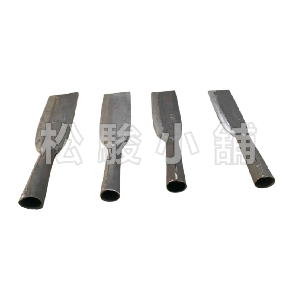 【松駿小舖】含稅 砲子鋼 鍛打柴刀 露營 柴刀 砍刀 山林用刀 鐵柄柴刀 膠柄柴刀 鋁柄柴刀 手打鍛造柴刀 極才鋒-細節圖2