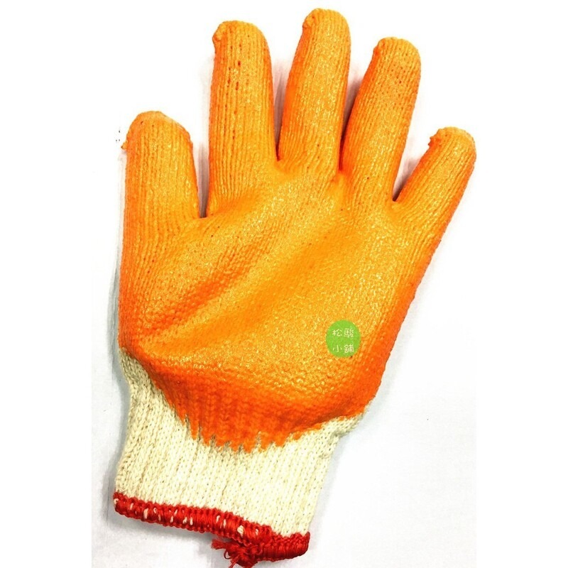 【松駿小舖】【附發票】台灣製 德固 棉膠手套 1雙入 止滑手套 棉紗手套 工作手套 作業手套 沾膠手套 耐磨手套-細節圖3