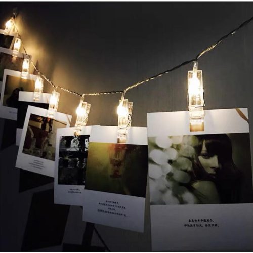 『燈后』現貨附發票 極美創意 相片燈串燈夾 USB款 LED照片牆燈夾 網紅愛用 浪漫氣氛 求婚 慶生 150CM