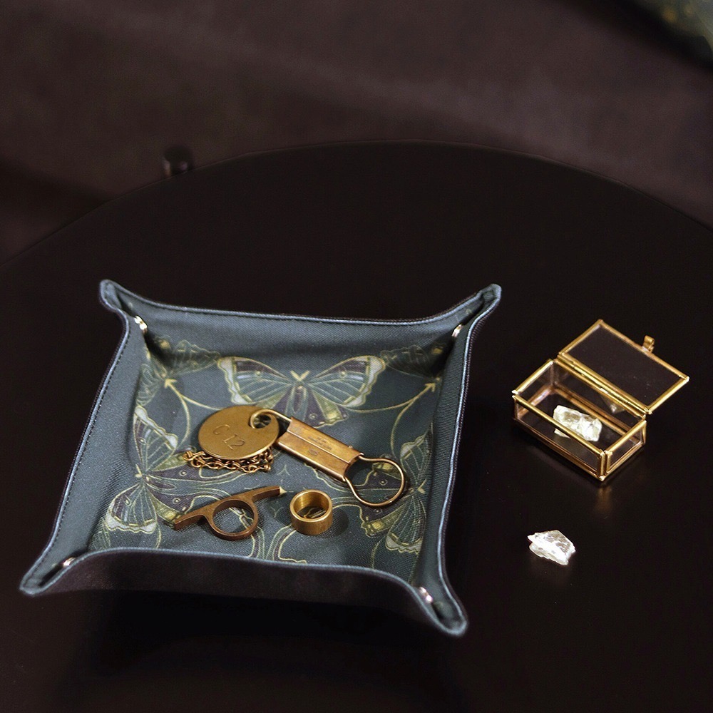 奇幻標本室系列 - 昆蟲置物盤 (蛾款)-細節圖2