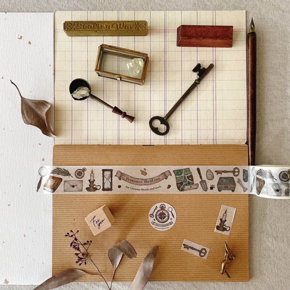 探索故事集系列 - 尋寶紙膠帶(寬3cmx長5m)-細節圖2