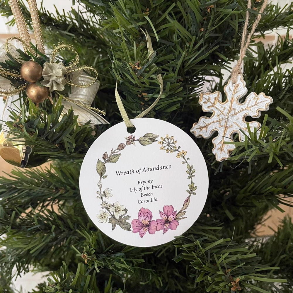 漫步植物園系列 - 花圈便箋吊卡組(12張不同款)(可當杯墊)-細節圖3