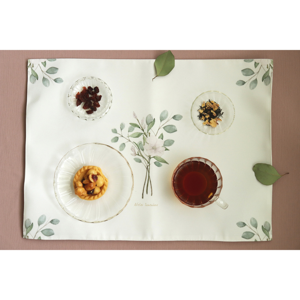 漫步植物園系列 - 花草餐桌墊(小花束款)-細節圖3