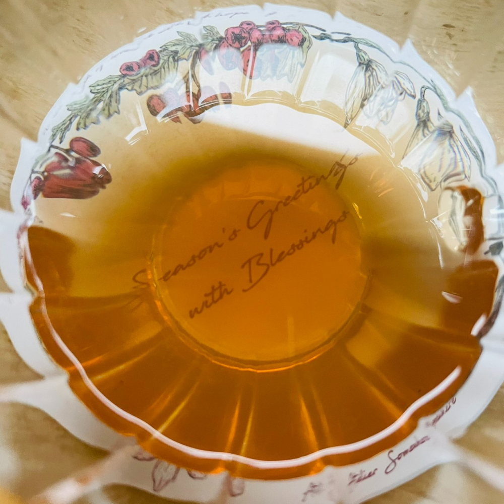 漫步植物園系列 - 祝福花圈陶瓷杯墊-細節圖5