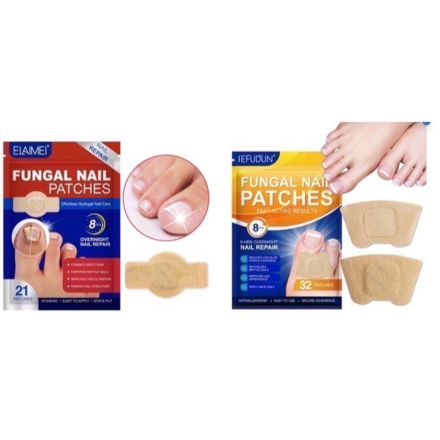【正版】ELAIMEI 足部指甲抑菌貼 美甲貼 腳指甲修護 指甲美容 FUNGAL NAIL PATCHES 指甲修護-規格圖4