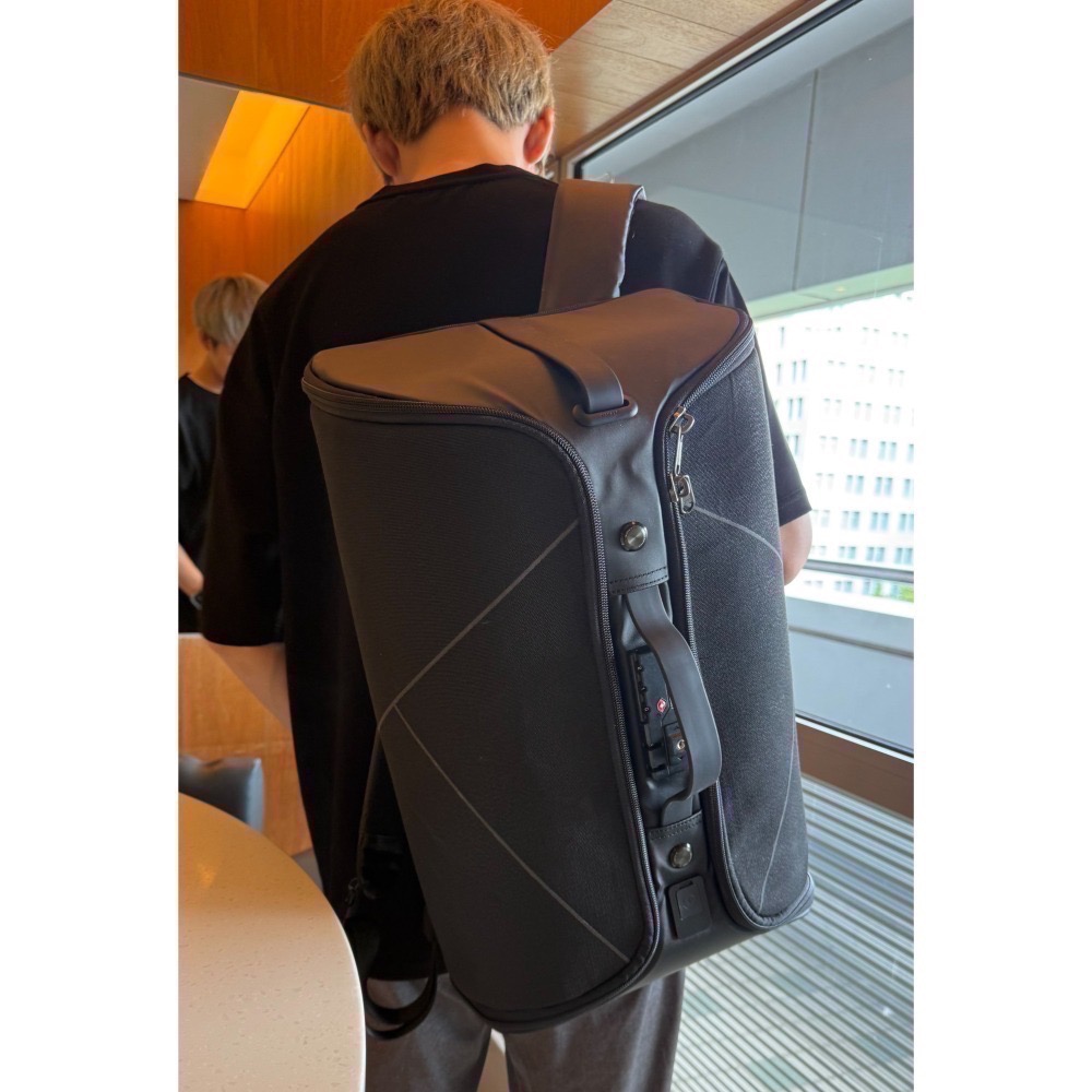 Kincase王者包 金聖斯 新款TSA防盜包 防割 商務旅行袋 提背雙用 男包 KICKSTARTED 德國紅點設計-細節圖4