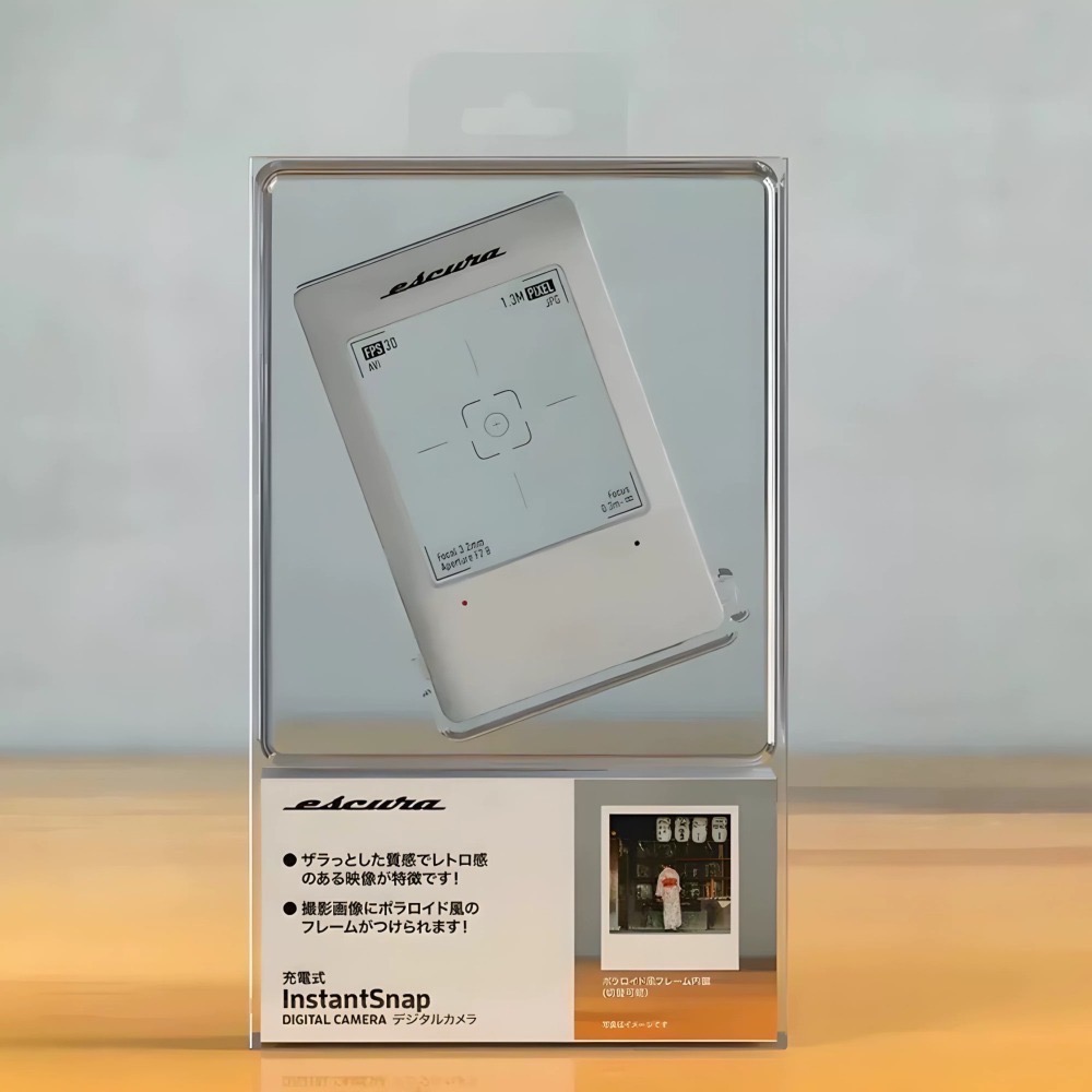 Escura相機 日本直輸 InstantSnap 迷你透明相機 送禮首選 名片大小 Y2K 時尚-細節圖4