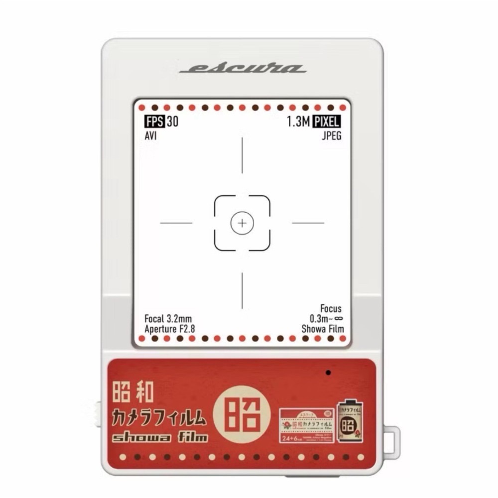Escura相機 日本直輸 InstantSnap 迷你透明相機 送禮首選 名片大小 Y2K 時尚-規格圖8