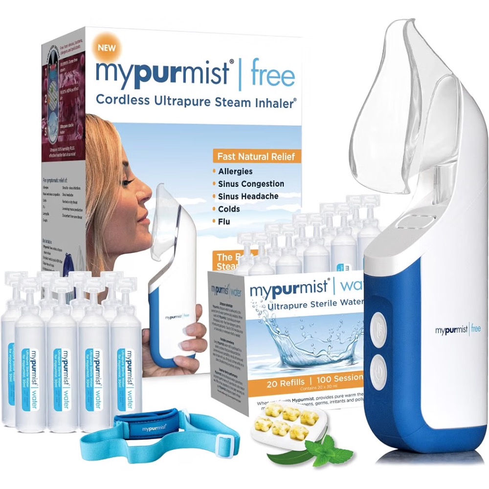 海外代購 MyPurMist Free 無線超純蒸氣吸入器｜鼻塞過敏快速舒緩｜歌手聲帶推薦 非醫療器材-規格圖7