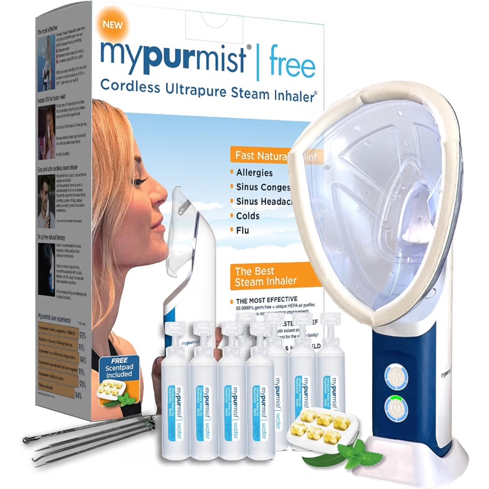 海外代購 MyPurMist Free 無線超純蒸氣吸入器｜鼻塞過敏快速舒緩｜歌手聲帶推薦 非醫療器材-規格圖7