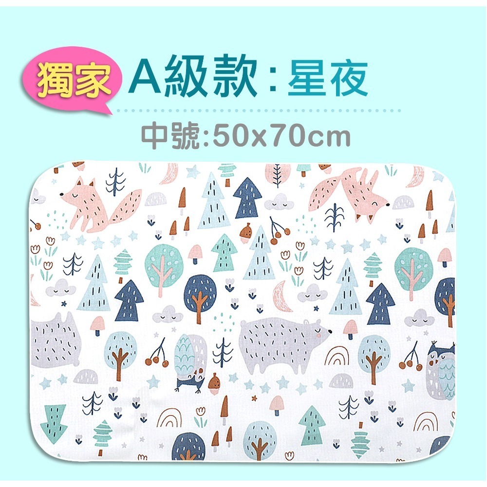 蝦皮〘烏咪之舖〙獨家三層防水墊50x70cm隔尿墊.尿布墊.寵物墊.看護墊（蝦皮8折價）-規格圖4