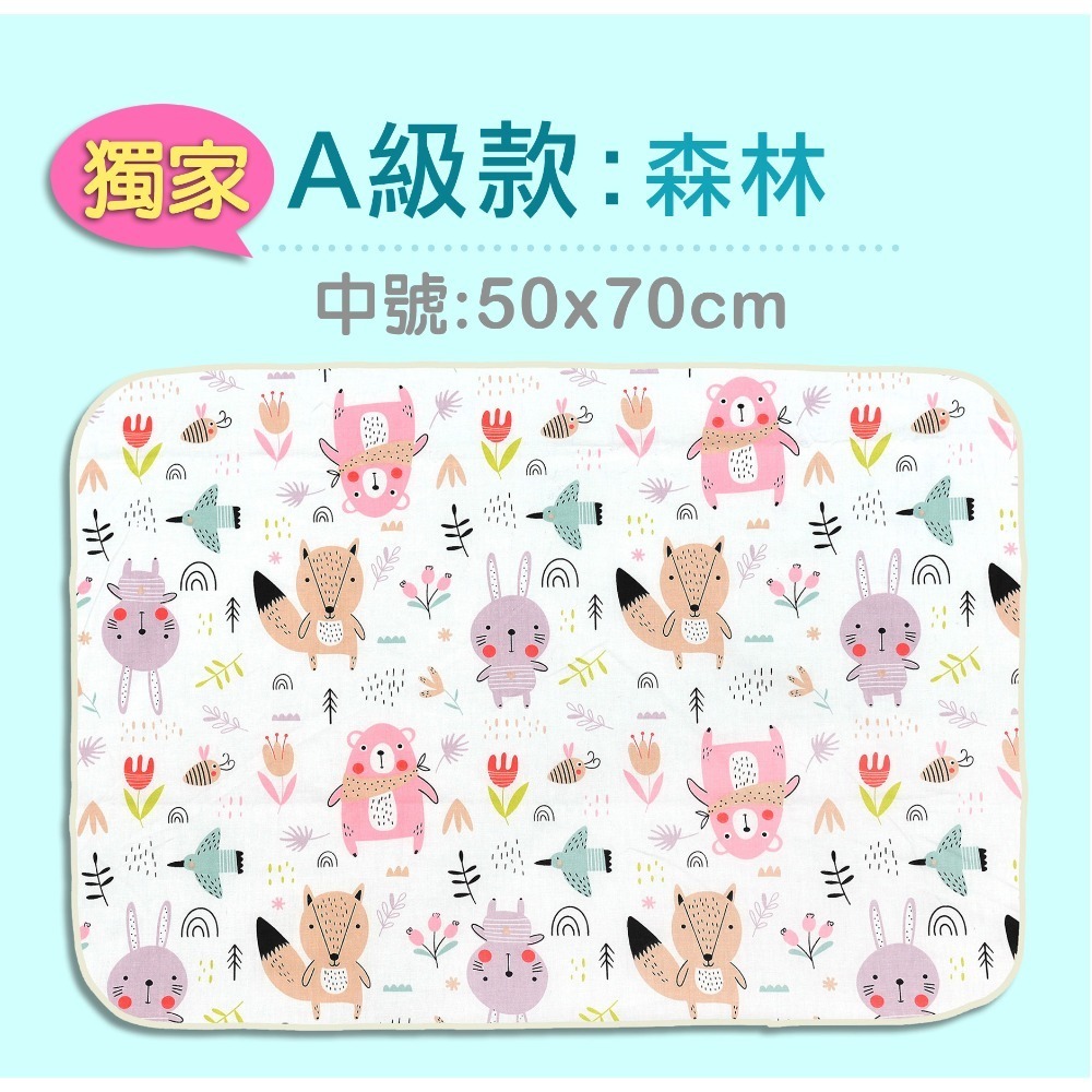 蝦皮〘烏咪之舖〙獨家三層防水墊50x70cm隔尿墊.尿布墊.寵物墊.看護墊（蝦皮8折價）-規格圖4