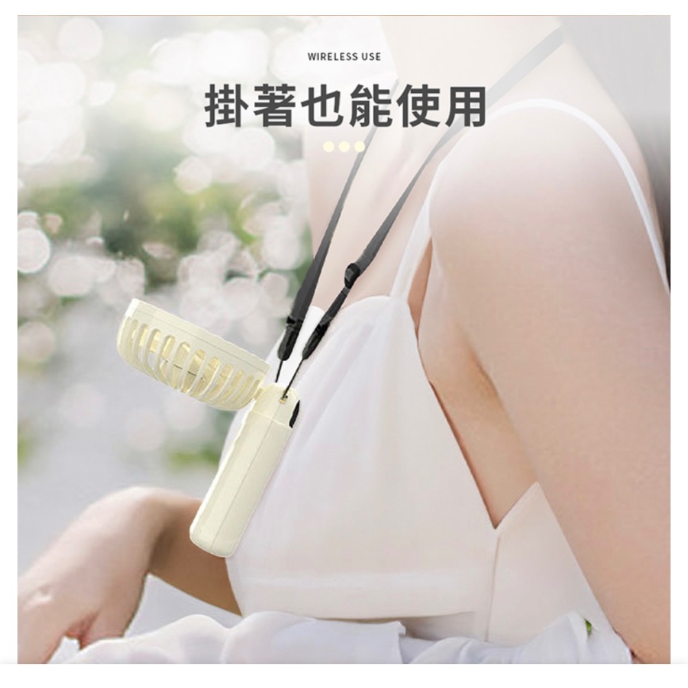 《捕夢網》可摺疊手持風扇(黑色)_1台組-細節圖4