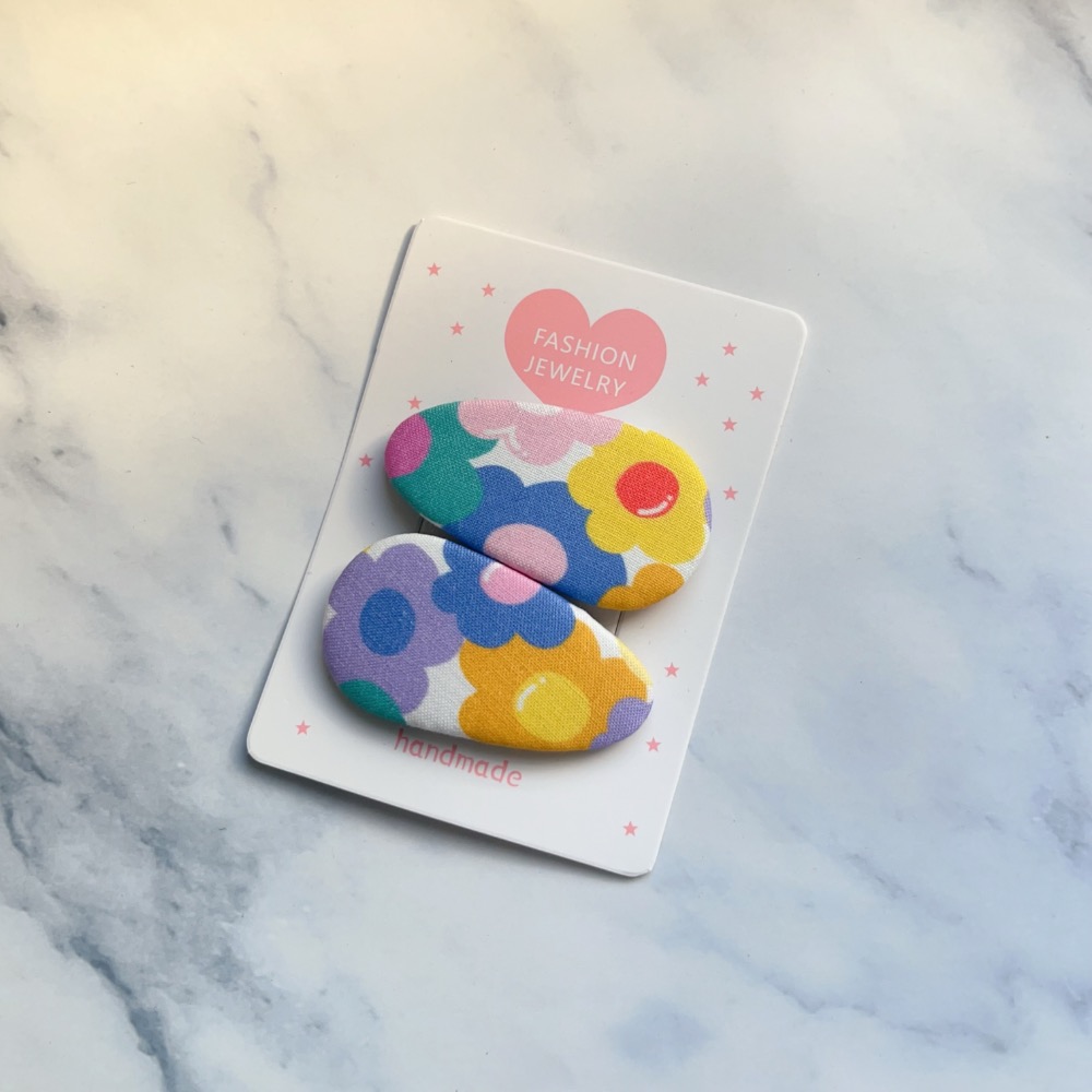 手作髮夾/兒童髮夾/BB髮夾/瀏海夾/水滴髮夾/胖胖髮夾/方形髮夾-規格圖3