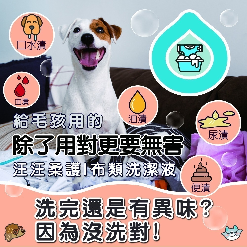 【臭味滾】洗衣精-狗家庭適用1000ML/4000ML-細節圖3