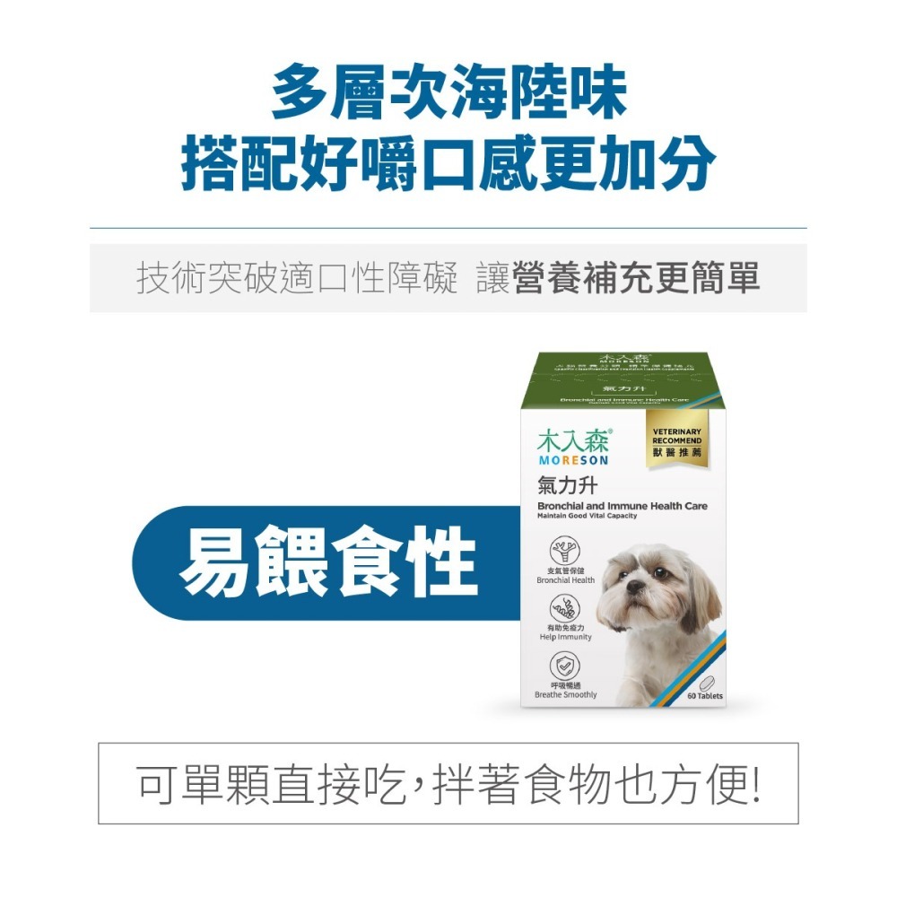 【木入森】犬寶氣力升 ｜30顆｜60顆｜狗狗氣管保健食品-細節圖5
