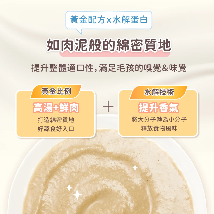 【汪喵星球】 益菌PRO+ 綿密肉泥 主食罐 80g 主食罐 無膠 貓罐 貓主食 【單罐】-細節圖4