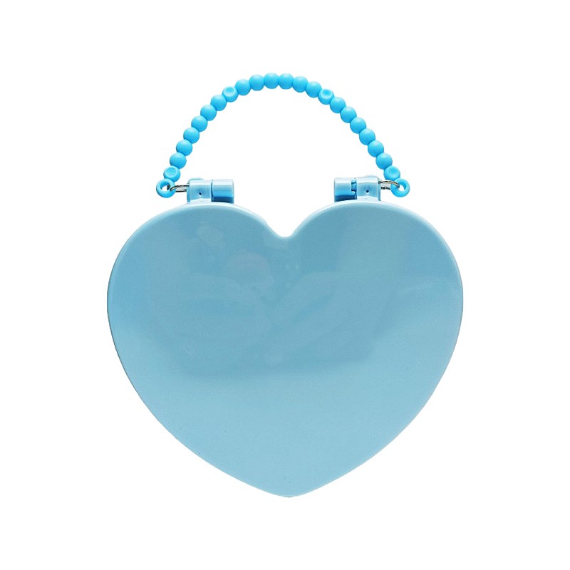 甜美淑女心形手提盒 兒童飾品收納盒-規格圖5