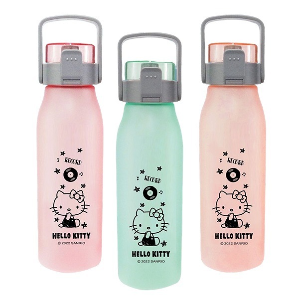 凱蒂貓Hello Kitty莫蘭迪手提水壺 - 1400CC-規格圖2