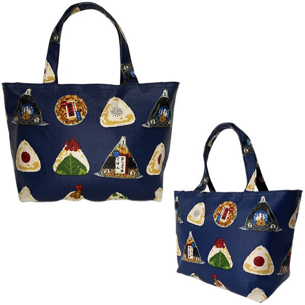 創意卡通彩繪防水手提包 / 防水餐袋（仿皮材質防水防汙易清潔）-細節圖3