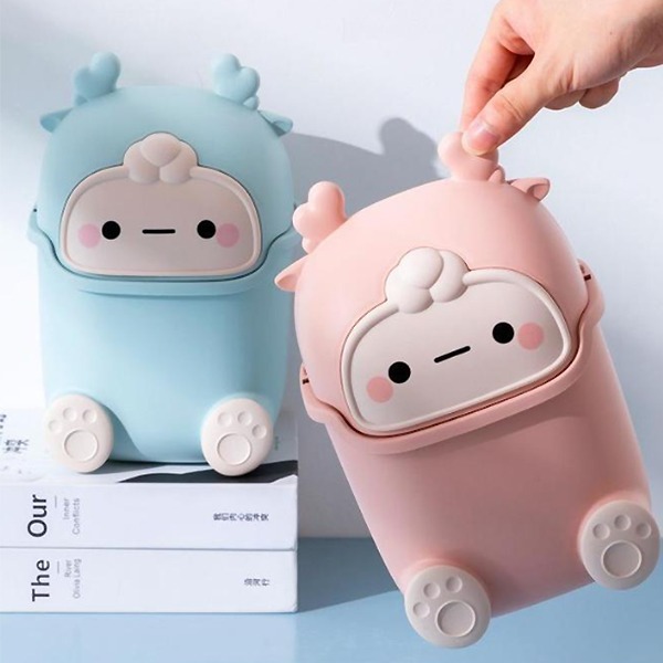 萌萌哒小怪獸桌上型垃圾桶 / 小怪獸垃圾桶 / 桌上垃圾桶-細節圖2