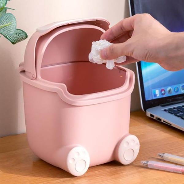 萌萌哒小怪獸桌上型垃圾桶 / 小怪獸垃圾桶 / 桌上垃圾桶-細節圖3