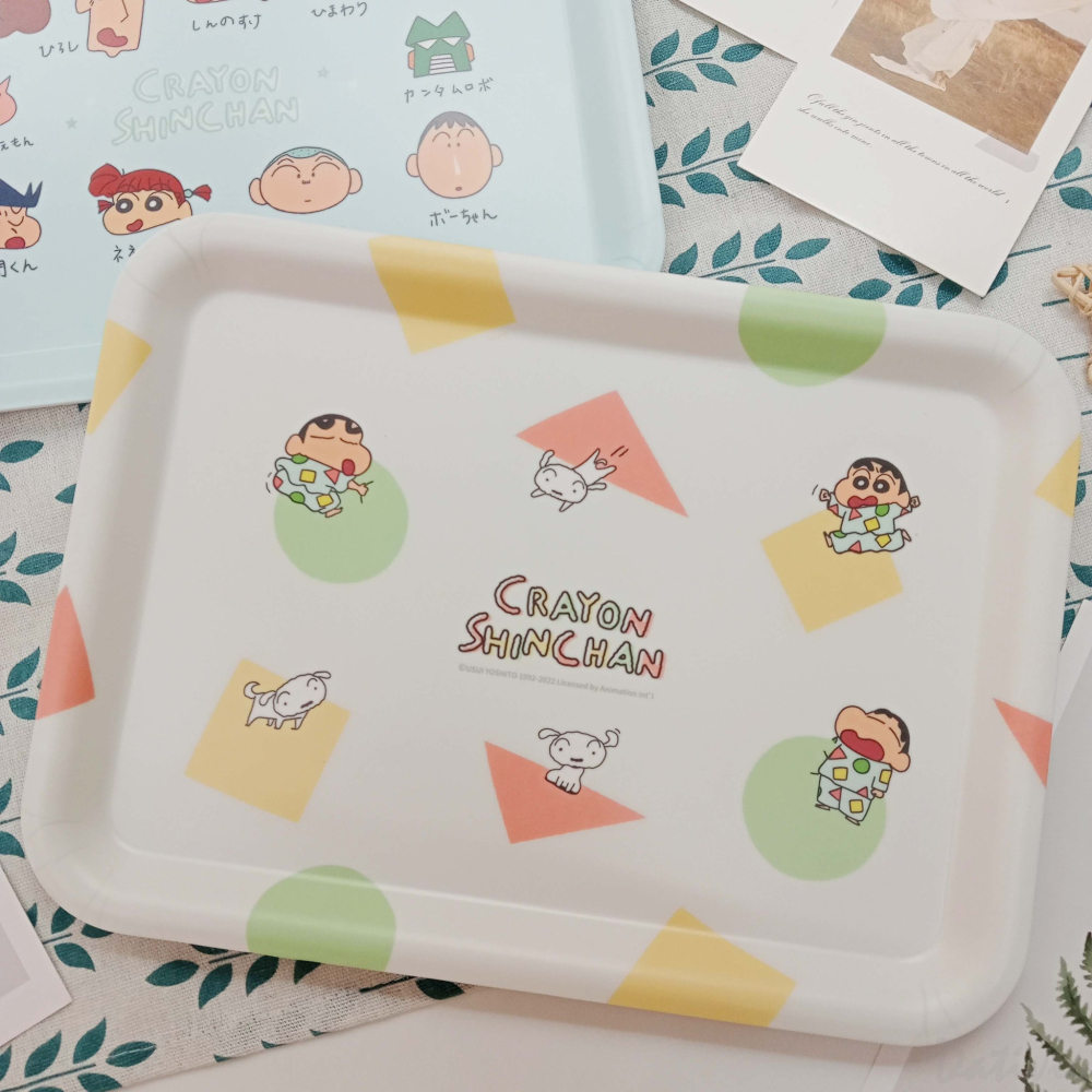 正版蠟筆小新美耐皿托盤 / 蠟筆小新托盤 / 蠟筆小新餐盤 / 蠟筆小新盤子-細節圖3